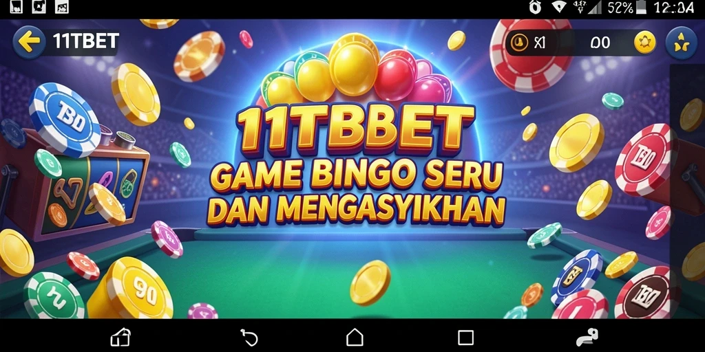 Tampilan gameplay Bingo yang seru di 11TBET.