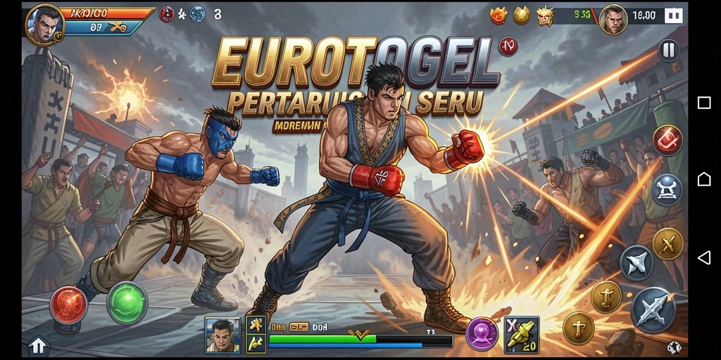 Gameplay seru EUROTOGEL dengan karakter-karakter menantang.
