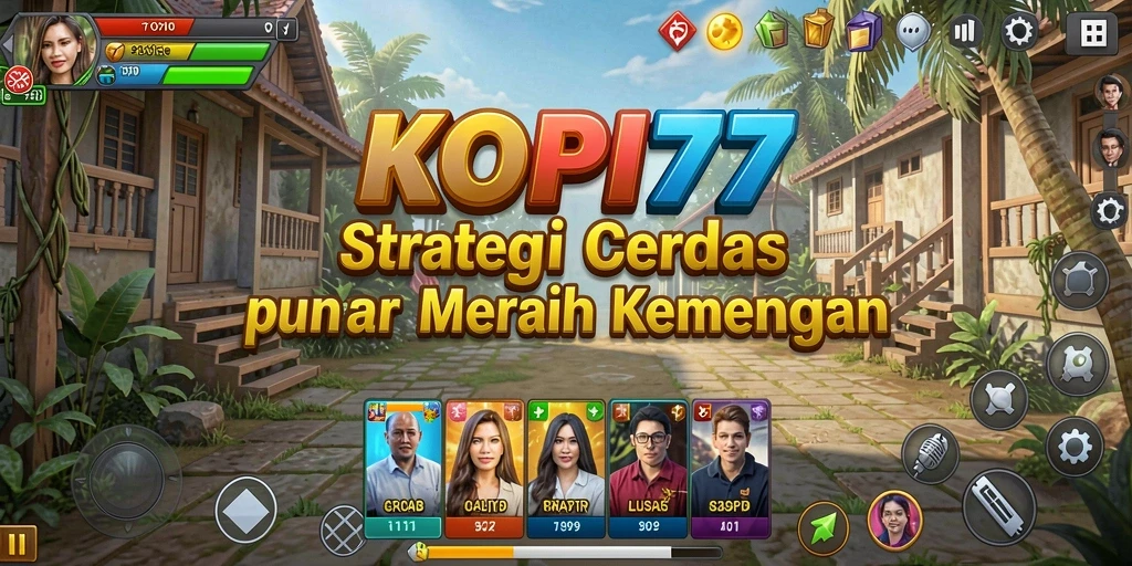 Screenshot gameplay <strong>KOPI77</strong> menunjukkan pertarungan strategi yang intens.