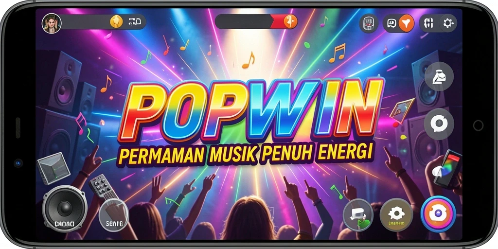 Tampilan gameplay menarik dengan efek musik dinamis.