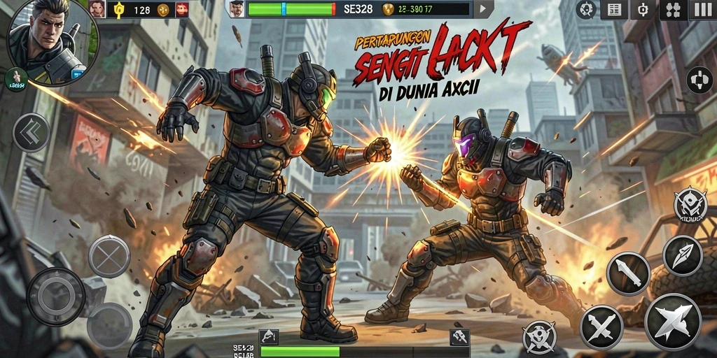 Tampilan gameplay seru dan penuh aksi di SE328.
