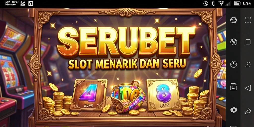 Tampilan seru gameplay Slot di SERUBET yang menegangkan.