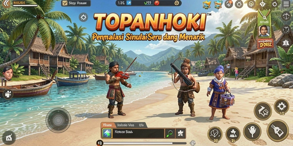 Gameplay seru yang menampilkan hoki dengan grafis menakjubkan.